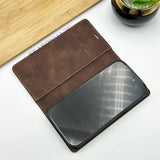 iPhone Premium PU Leather Flip Case Cover