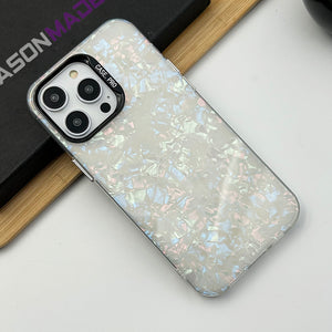 iPhone Glitter Dream Shell Pattern Shimmer Case Cover