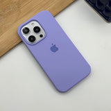 iPhone Liquid Silicone Case Cover Viola Lavender