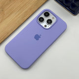 iPhone Liquid Silicone Case Cover Viola Lavender