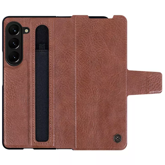 Samsung Galaxy Z Fold 6 Nillkin Aoge Leather Flip Case Cover