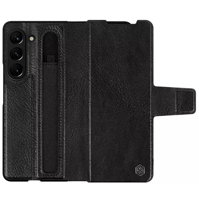 Samsung Galaxy Z Fold 6 Nillkin Aoge Leather Flip Case Cover