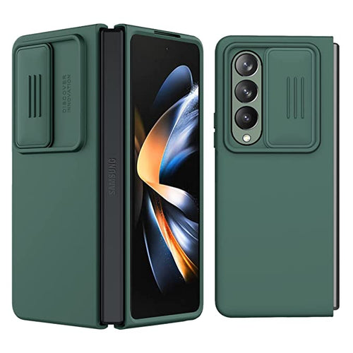 Nillkin Samsung Galaxy Z Fold 3 Camshiled Camera Protection Silicone Case Green