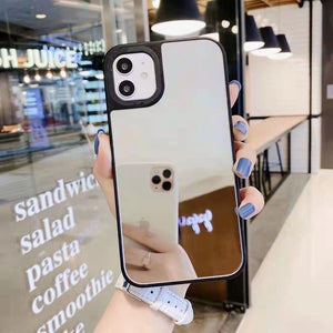 iPhone 15 Series Luxury Reflective Mirror Phone Case