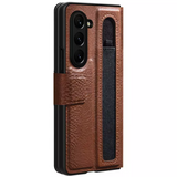 Samsung Galaxy Z Fold 6 Nillkin Aoge Leather Flip Case Cover