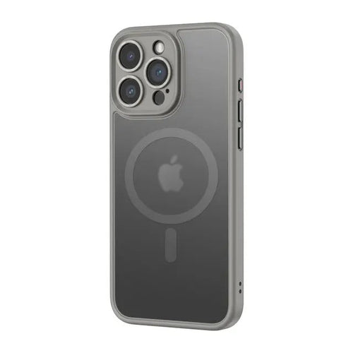 iPhone 15 Series Translucent Matte Finish Camera Lens Protection Magnetic Magsafe Case Cover