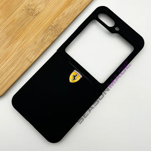 Samsung Galaxy Z Flip 5 Ferrari Sports Car Logo Case Cover