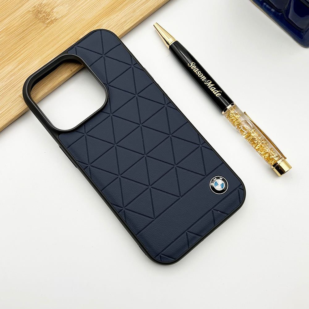 iPhone Luxury Brand Sports Car Logo Case Cover Blue