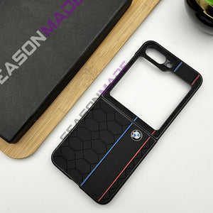 Samsung Galaxy Z Flip 5 BMW Honeycomb Design Case Cover