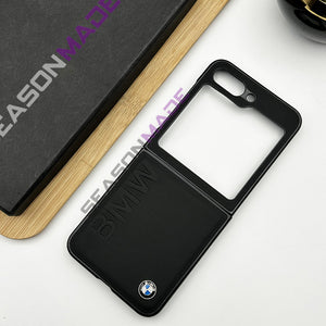 Samsung Galaxy Z Flip 5 BMW Side Logo Design Case Cover