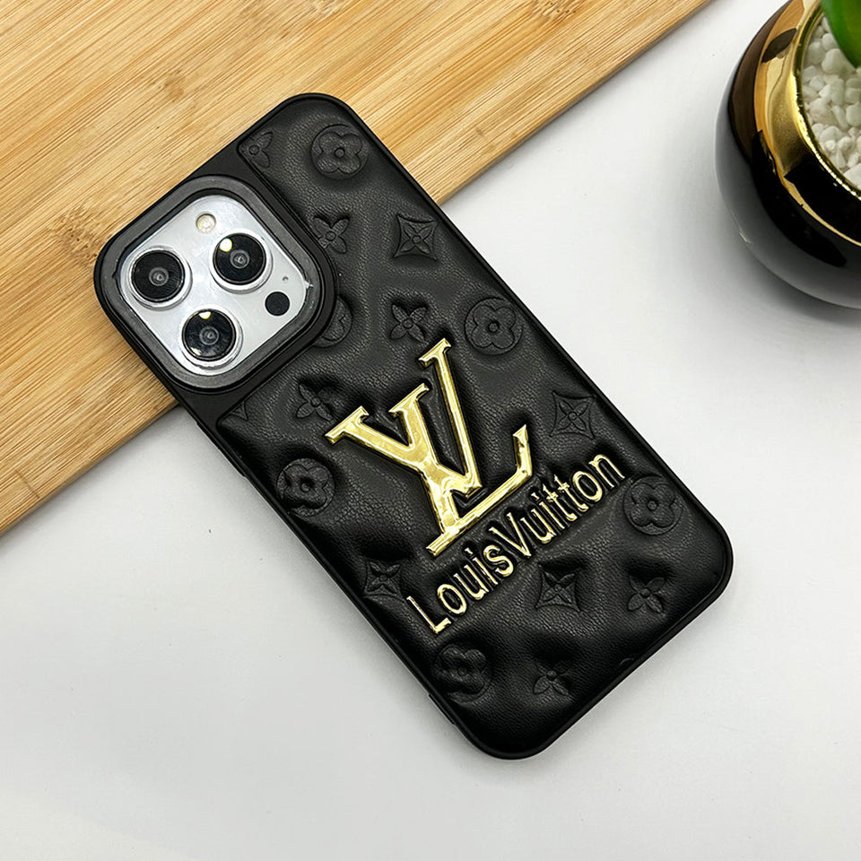 iPhone Luxury Brand Puffer Case Cover