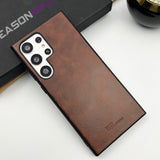 Samsung Galaxy S23 Ultra Premium PU Leather Case Cover