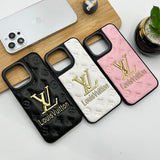 iPhone Luxury Brand Puffer Case Cover