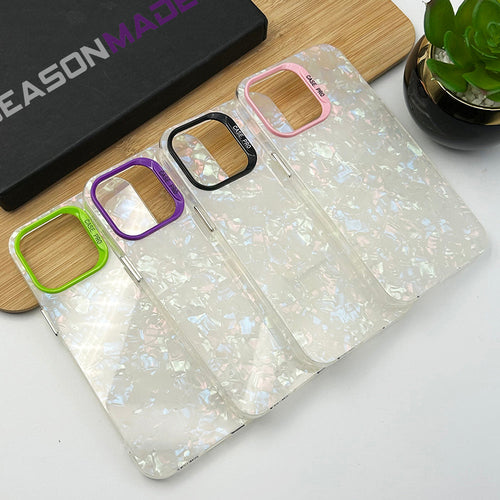 iPhone Glitter Dream Shell Pattern Shimmer Case Cover