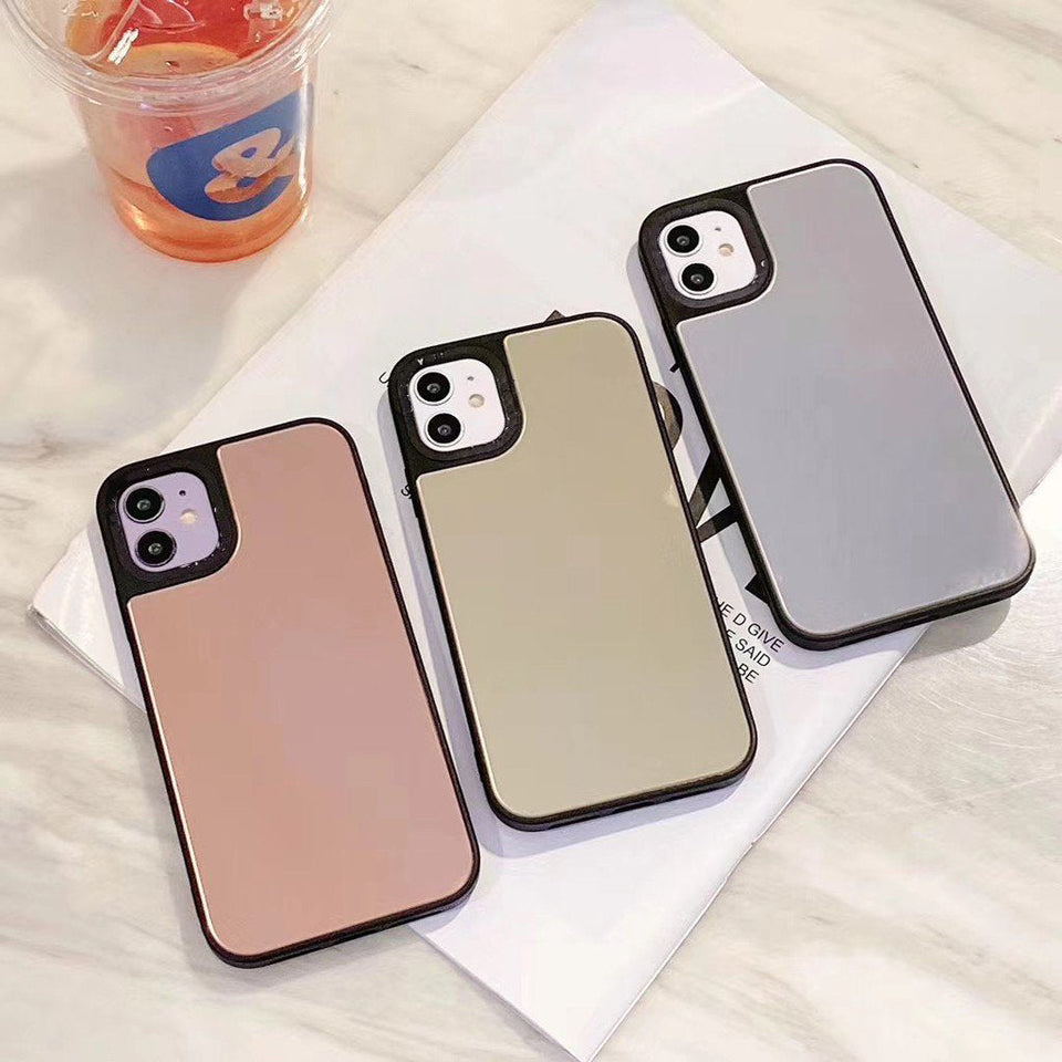 iPhone 15 Series Luxury Reflective Mirror Phone Case