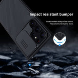 Samsung Galaxy S24 Ultra Nillkin Camshield Case Cover Black