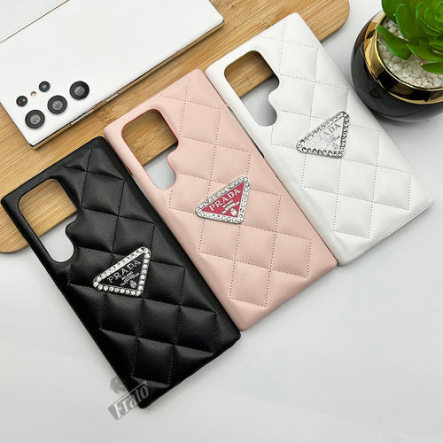 Samsung Galaxy S23 Ultra Puffer Edition PU Leather Case Cover