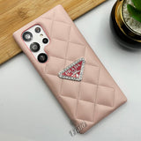 Samsung Galaxy S23 Ultra Puffer Edition PU Leather Case Cover