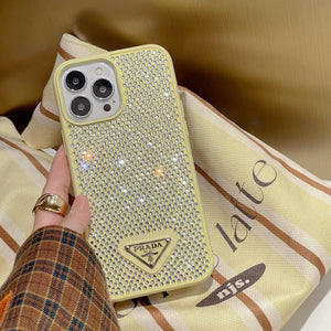 iPhone Luxury Brand Crystal Diamond Design Case Cover