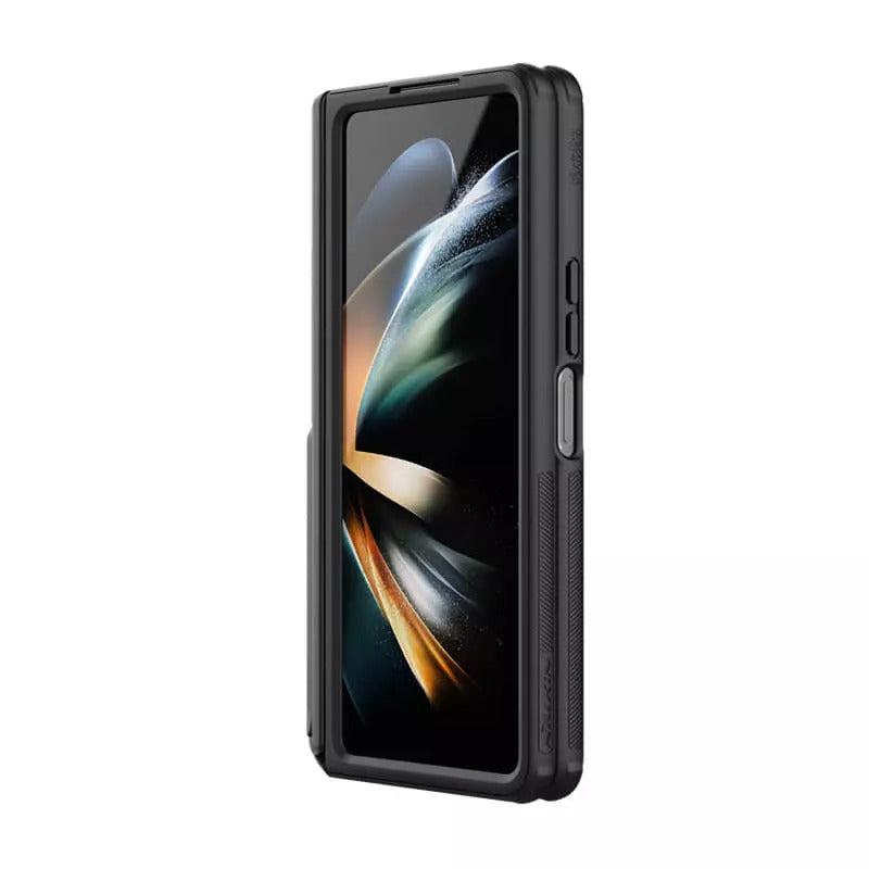 Samsung Galaxy Z Fold 5 Nillkin Frost Shield S Pen Slot And Stand Case Cover Black