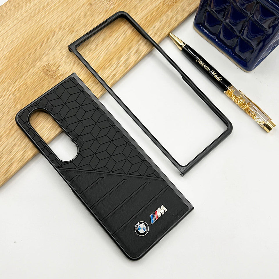 Samsung Galaxy Z Fold 3 BMW M Performance Logo Dual Shade Design Case Cover