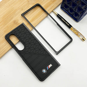 Samsung Galaxy Z Fold 4 BMW M Performance Logo Dual Shade Design Case Cover