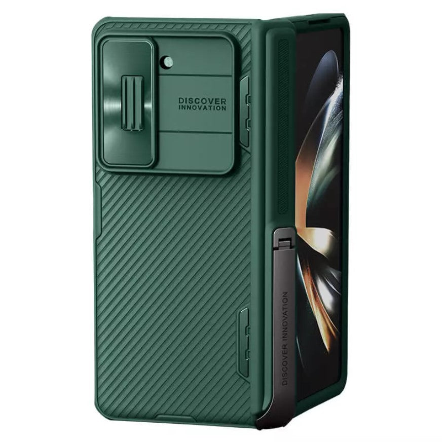 Samsung Galaxy Z Fold 5 Nillkin Camshield Camera Protective Case With Stand Green