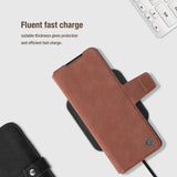 Samsung Galaxy Z Fold 6 Nillkin Aoge Leather Flip Case Cover