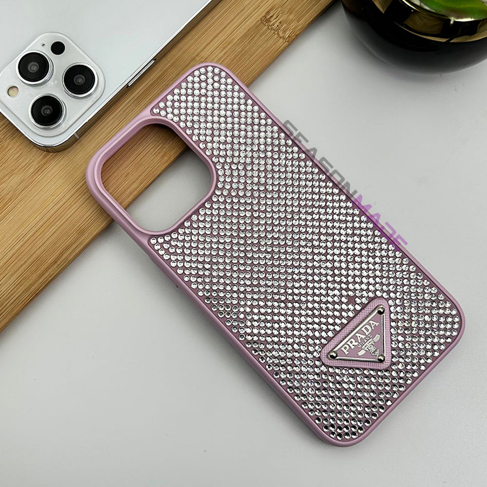 iPhone Luxury Brand Crystal Diamond Design Case Cover