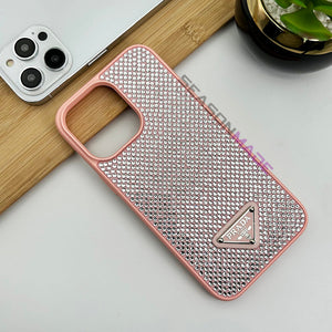 iPhone Luxury Brand Crystal Diamond Design Case Cover