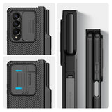 Nillkin CamShield Pro Full Set Case Cover for Samsung Z Fold 4 Black