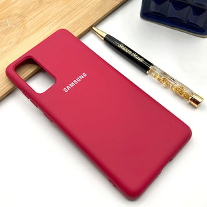 Samsung Galaxy Liquid Silicone Case Cover Rose Red