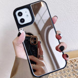 iPhone 15 Series Luxury Reflective Mirror Phone Case