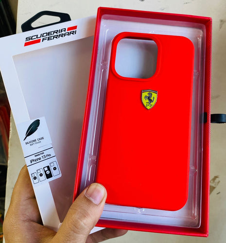 iPhone Luxury Brand Sports Car Silicone Case Cover